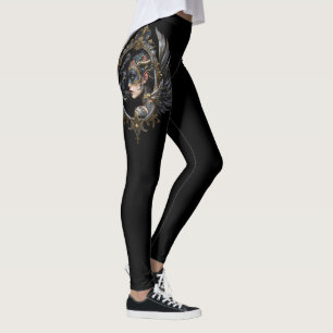 Leggings Reina de la Sombra – Emblema del Espíritu de la Pa