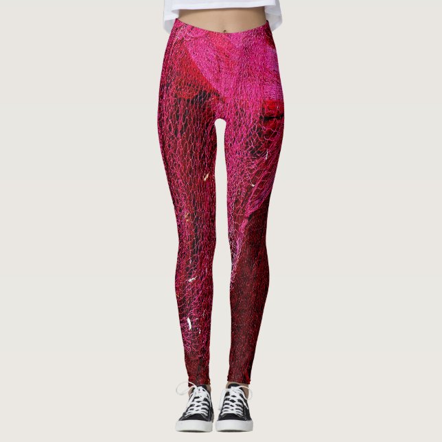 Leggings Rejas de pesca. (Anverso)