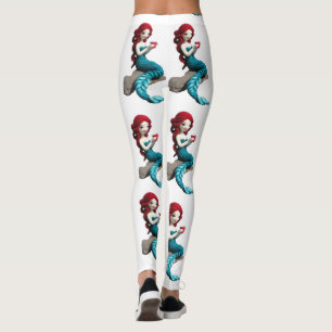 Leggings Relajación De Sirena Con Bebida Thunder_Cove