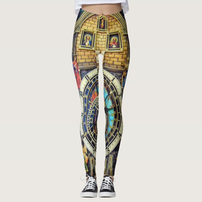 LEGGINGS RELOJ ASTRONÓMICO DE PRAHA PRAGA (Anverso)