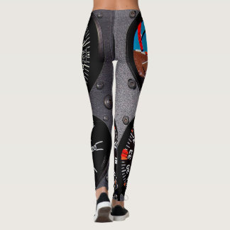 Leggings Reloj de vuelo 6 abrazaderas