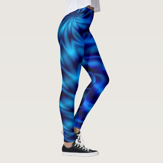 Leggings Remolino azul (Derecha)