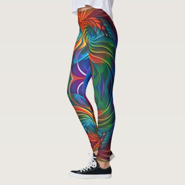 Leggings Remolino colorido (Izquierda)