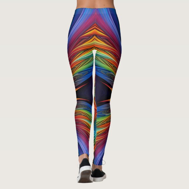 Leggings Remolino colorido (Reverso)