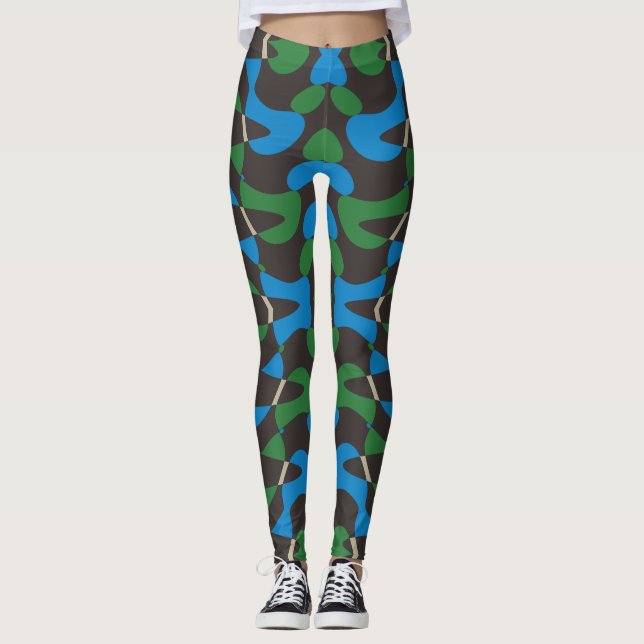 Leggings Remolino del carnaval (Anverso)