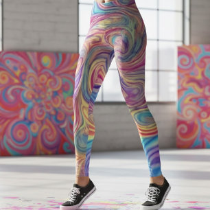 Leggings Remolinos de Color