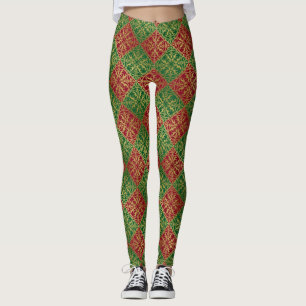 Leggings Renacimiento Medieval Heraldio León Leopardo Metál