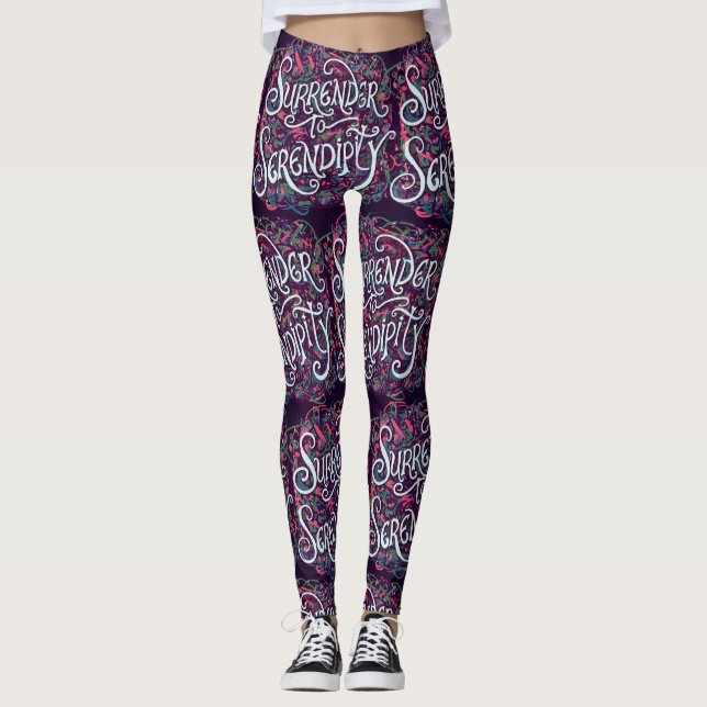 Leggings Rendirse a la Serendipia (Anverso)