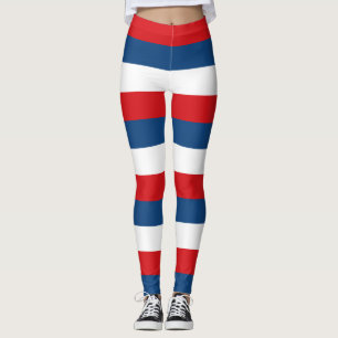 Leggings República checa Colores de bandera nacional Leggi