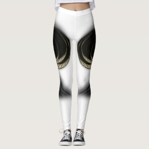 Leggings "Réquiem dramático", piernas de la mujer