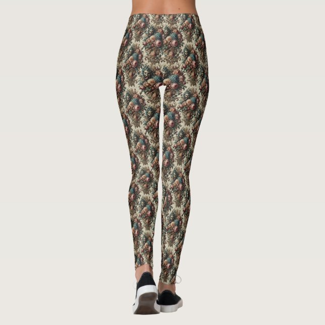Leggings Réquiem Rhapsody - Diluvio gótico (Reverso)