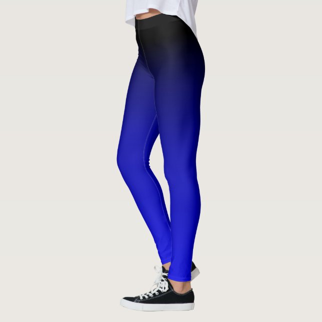 Leggings Resbaleo azul eléctrico (Izquierda)