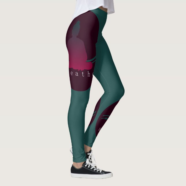 Leggings "Respira" Bella Buda. (Derecha)