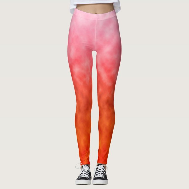 Leggings Resplandor de rosa (Anverso)