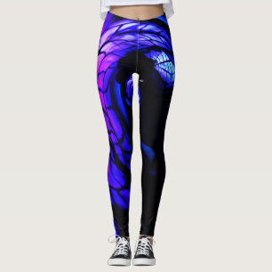 Leggings Resplandor del alboroto en la noche