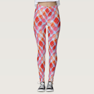 Leggings Resplandor del fondo de la textura del diseño