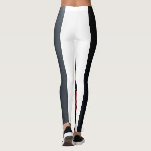 Leggings Resplandor etéreo: Delicado Pastel Crimson-Iris Ro