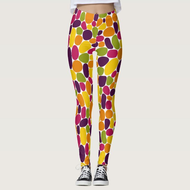 Leggings Resumen 160417 - Colores de ciruela (Anverso)