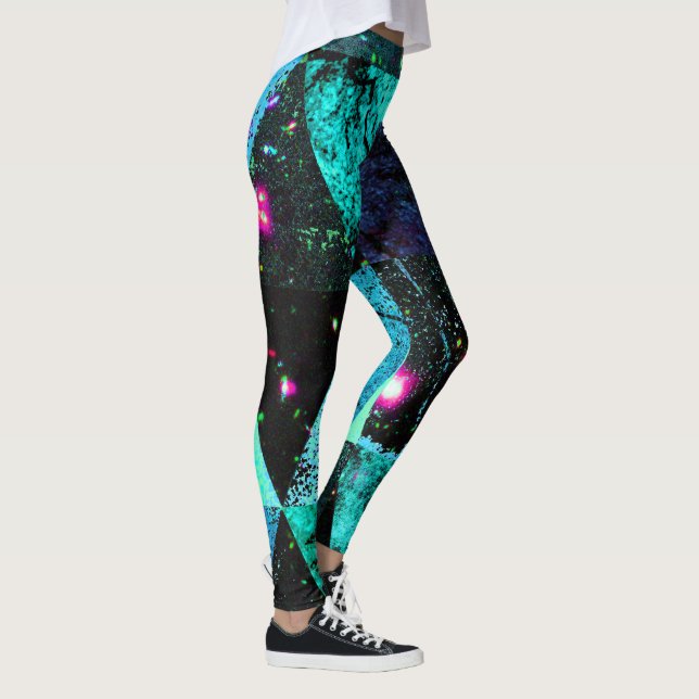 Leggings Resumen #509 (Derecha)