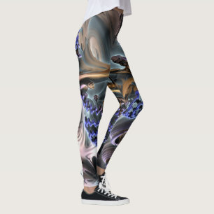 Leggings Resumen ART - Rotación de GUM Fractal