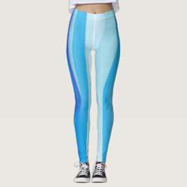 Leggings Resumen azul