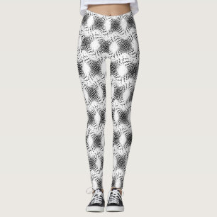 Leggings Resumen Círculo X de semitono Thunder_Cove