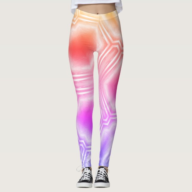Leggings Resumen colorido (Anverso)
