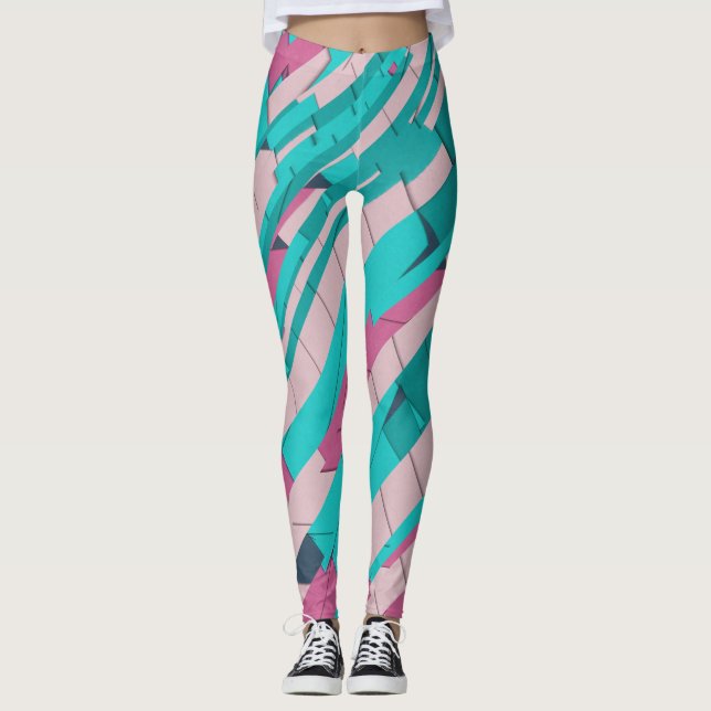 Leggings Resumen colorido (Anverso)