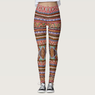 Leggings Resumen Colorido: Fondo del patrón sin soldadura.