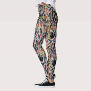 Leggings Resumen de acuarela
