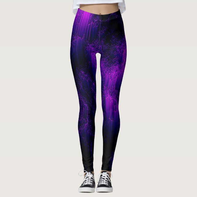 Leggings Resumen de Amethyst (Anverso)