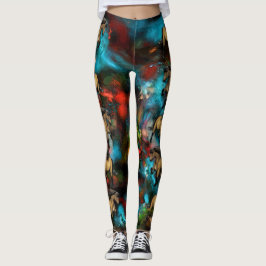 Leggings Resumen de Art Nouveau
