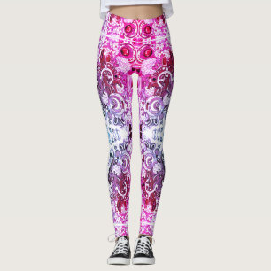 Leggings Resumen de Doodle Art