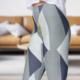 Leggings Resumen de Gray Gray Fade