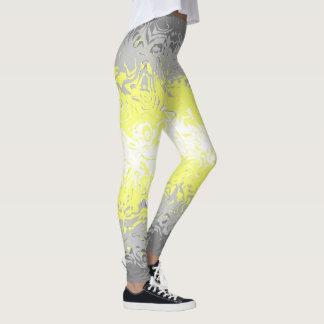 Leggings Resumen de la bandera del Orgullo de Demigender