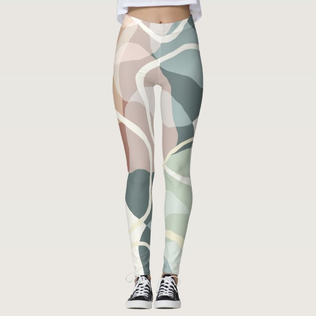 Leggings Resumen de la Tierra (Anverso)