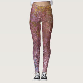 Leggings Resumen de la tinta de alcohol sana