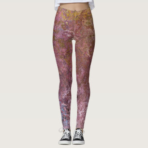 Leggings Resumen de la tinta de alcohol sana