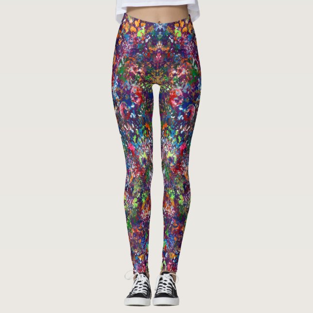 Leggings Resumen de las leyendas del arte (Anverso)