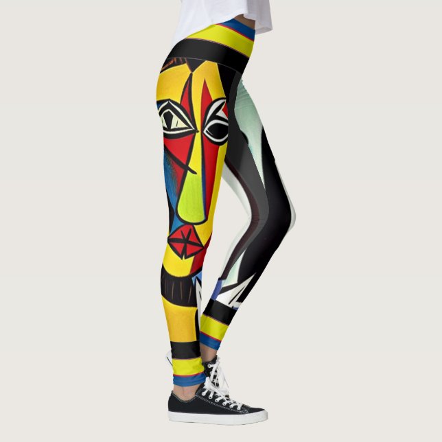 Leggings Resumen de las leyendas del arte (Derecha)