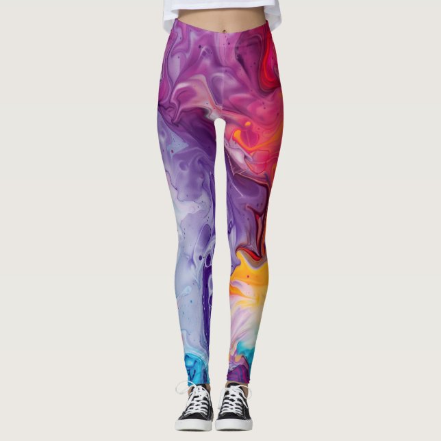 Leggings Resumen de las leyendas del arte (Anverso)