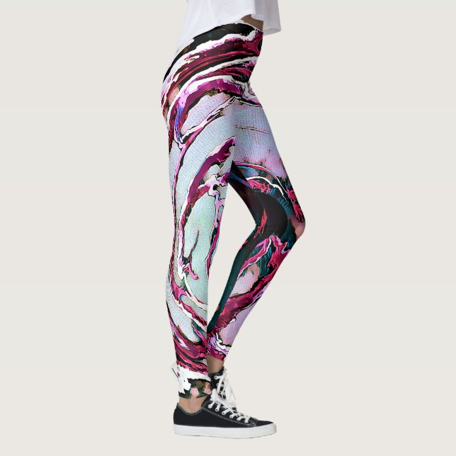 Leggings Resumen de las leyendas del arte del mercurio (Derecha)