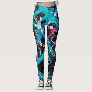 Leggings Resumen de las leyendas retrógradas de Nouveau