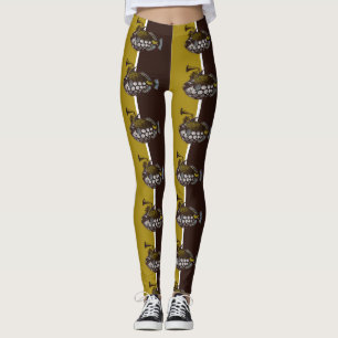 Leggings Resumen de las piernas de Lionfish