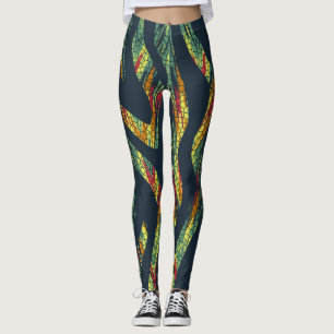 Leggings Resumen de las piernas serpentes