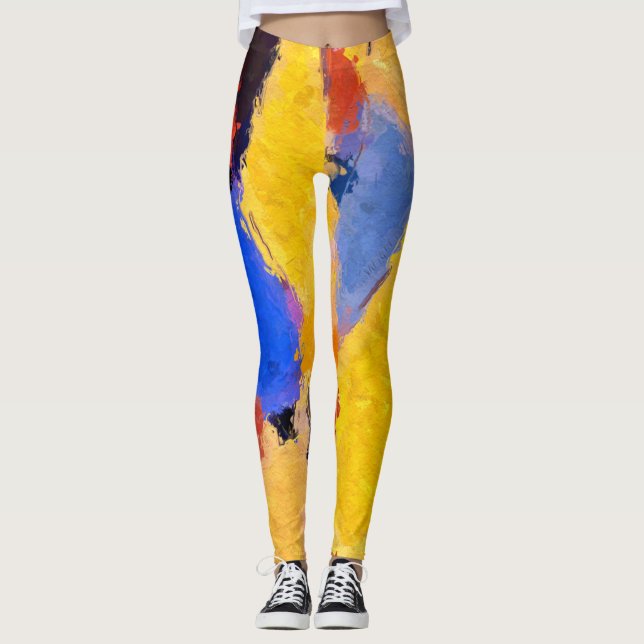 Leggings Resumen de mediados del siglo (Anverso)