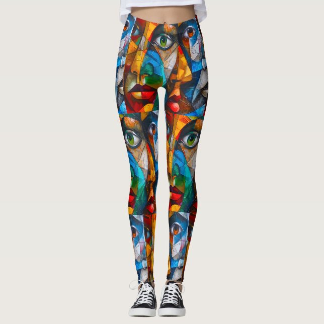 Leggings Resumen de niña (Anverso)