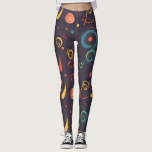Leggings Resumen de notas musicales Sinfonía