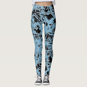 Leggings Resumen de pintura húmeda