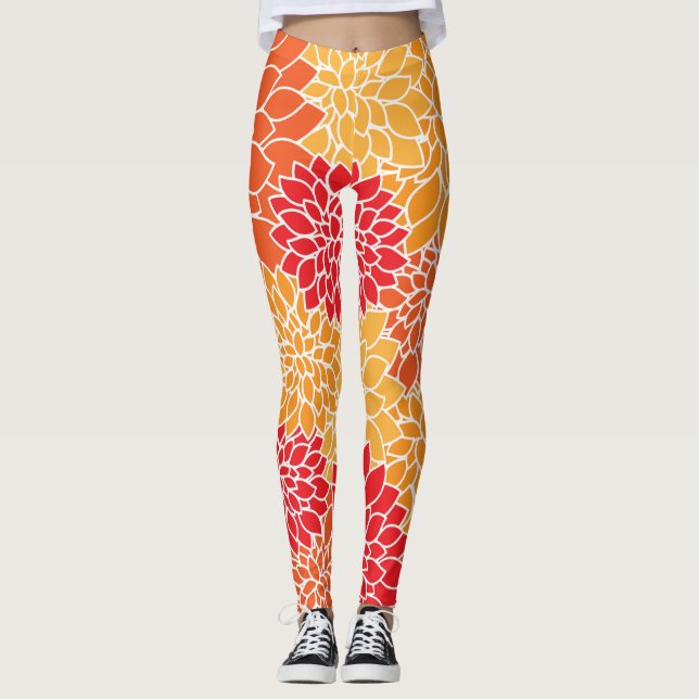 Leggings Resumen de primavera (Anverso)